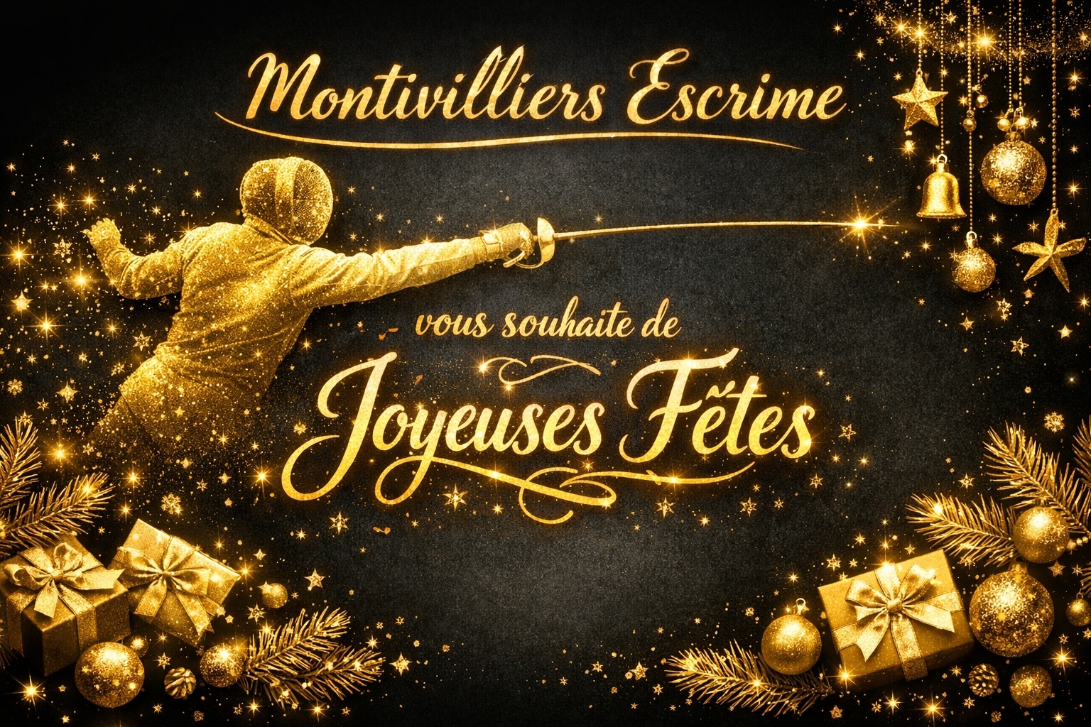 BONNES FÊTES DE FIN D'ANNÉE ✨