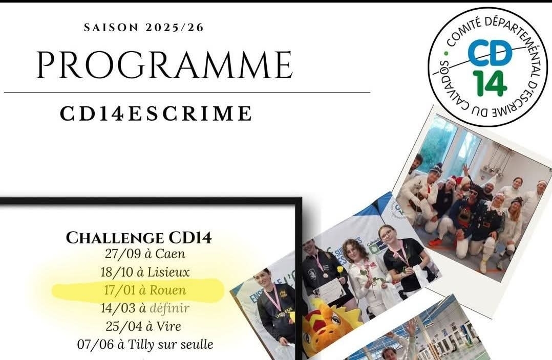 CHALLENGE ÉPÉE LOISIRS #3 À ROUEN
