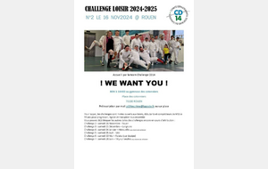 CHALLENGE ÉPÉE LOISIRS #2 À ROUEN 