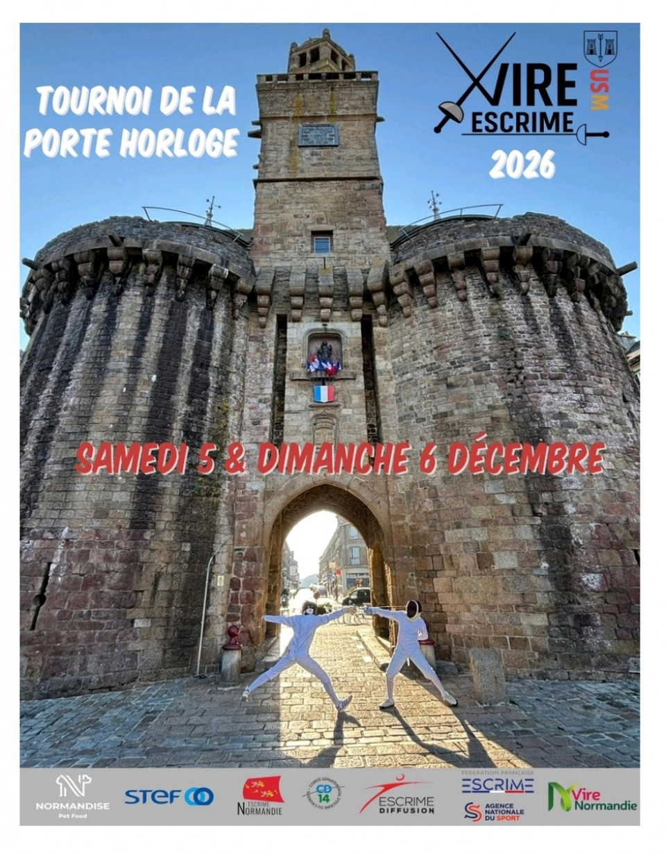 TOURNOI DE LA PORTE HORLOGE - VIRE